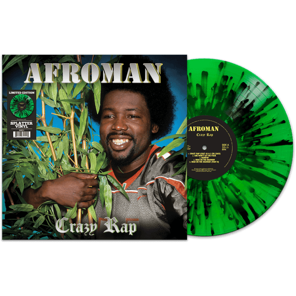 Afroman - Crazy Rap (Black & Green Splatter Vinyl) - Cleopatra Records