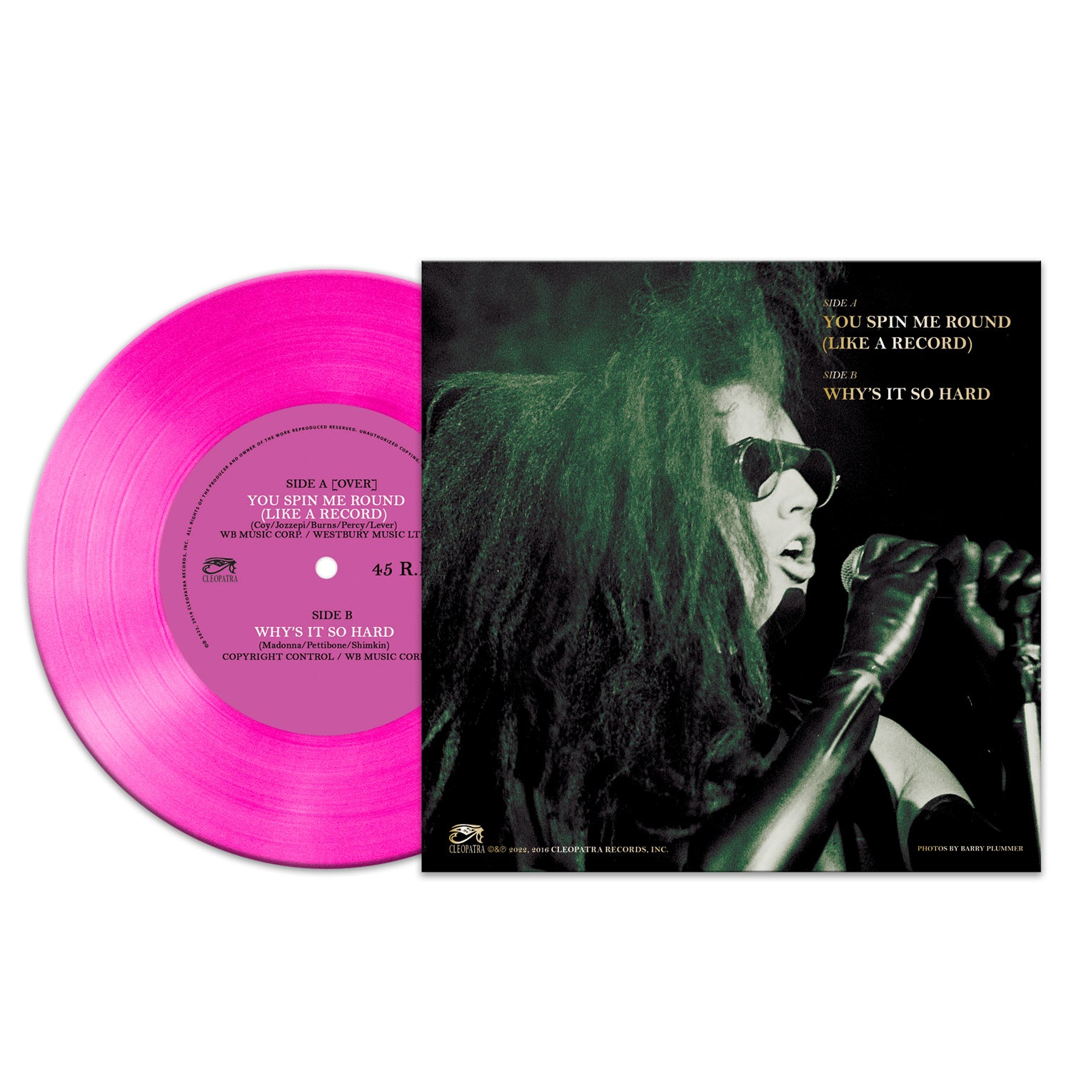 Dead Or Alive - You Spin Me Round (Like A Record) (Pink 7" Vinyl)