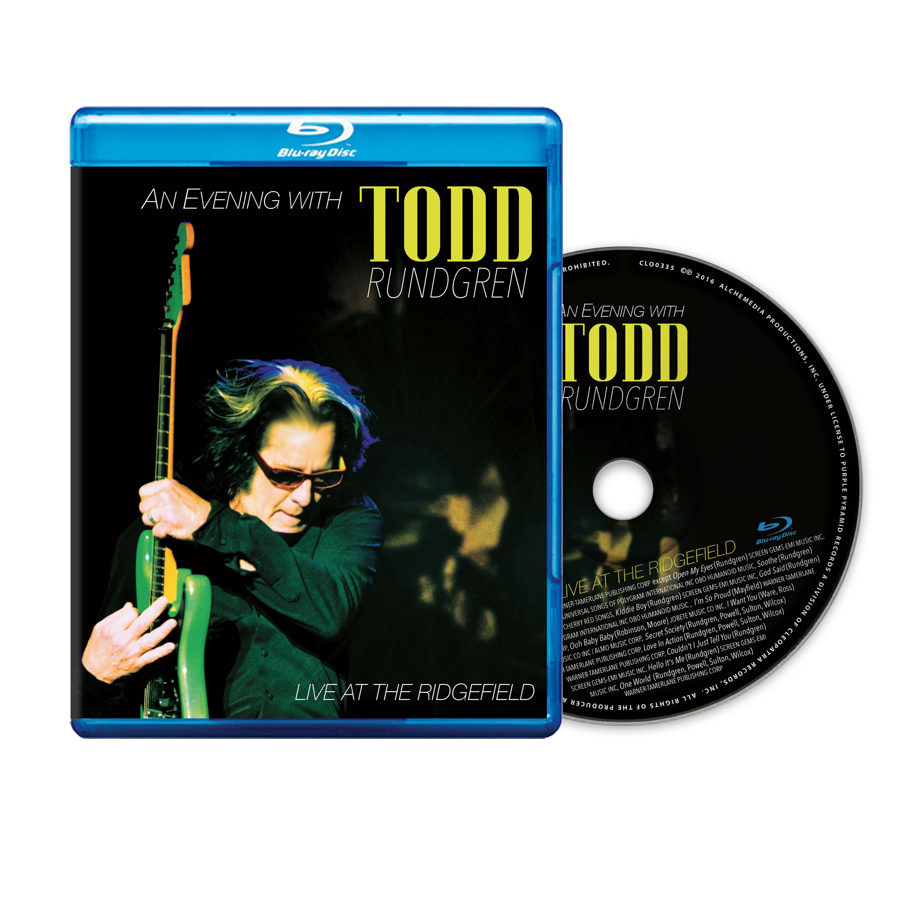 Todd Rundgren - An Evening With Todd Rundgren - Live At The Ridgefield (Blu-Ray)