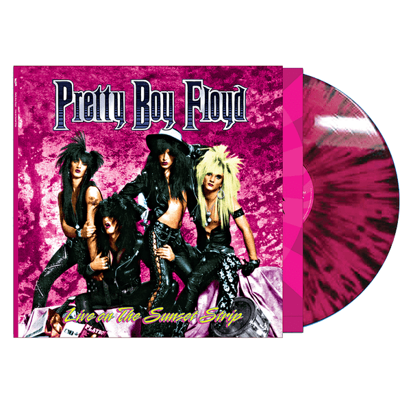 Pretty Boy Floyd - Live On The Sunset Strip (Pink-Black Splatter Pretty Boy Floyd - Live On The Sunset Strip (Pink-Black Splatter