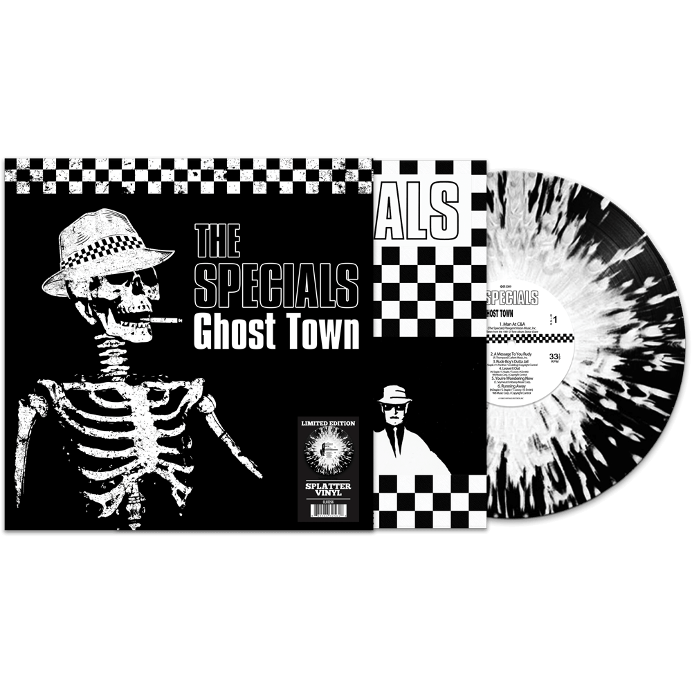 The Specials - Ghost Town (Limited Edition Black-White Splatter Vinyl) - Cleopatra Records