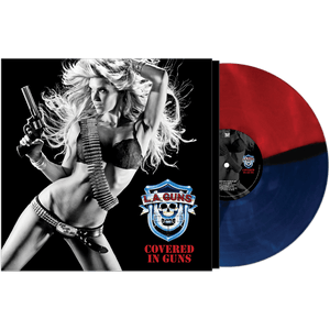 L.A. Guns - Covered In Guns (Red-Blue Vinyl) - Cleopatra Records