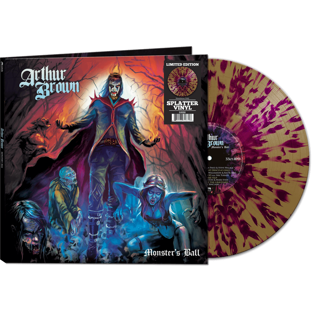 Arthur Brown - Monster's Ball (Splatter Vinyl) - Cleopatra Records