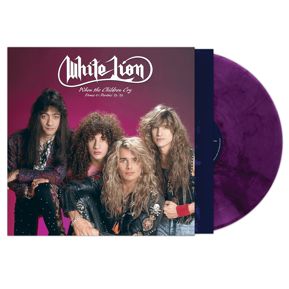 White Lion - When The Children Cry - Demos & Rarities '83-'89 (Purple Marble Vinyl) - Cleopatra Records