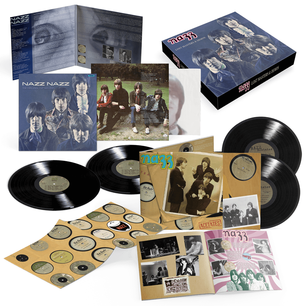 Nazz - Lost Masters & Demos (4 - 180 Gram Black Vinyl Box Set) - Cleopatra Records