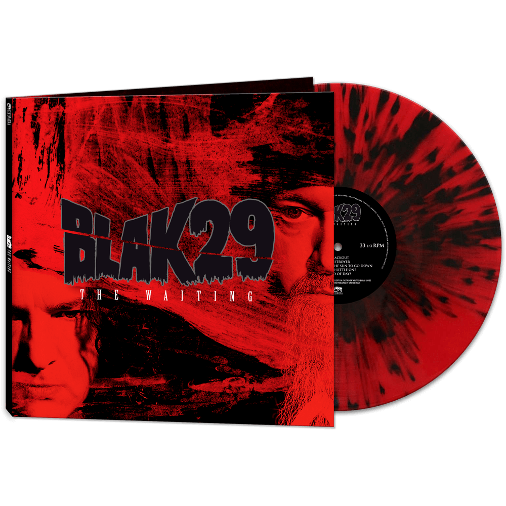 Blak29 - The Waiting (Red Black Splatter Vinyl) - Cleopatra Records