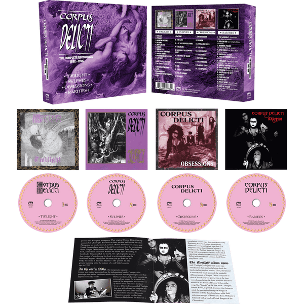 Corpus Delicti - The Complete Recordings 1992-1996 (4 CD) - Cleopatra Records