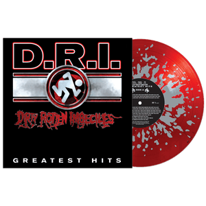 D.R.I. - Greatest Hits (Red-Silver Splatter Vinyl) - Cleopatra Records