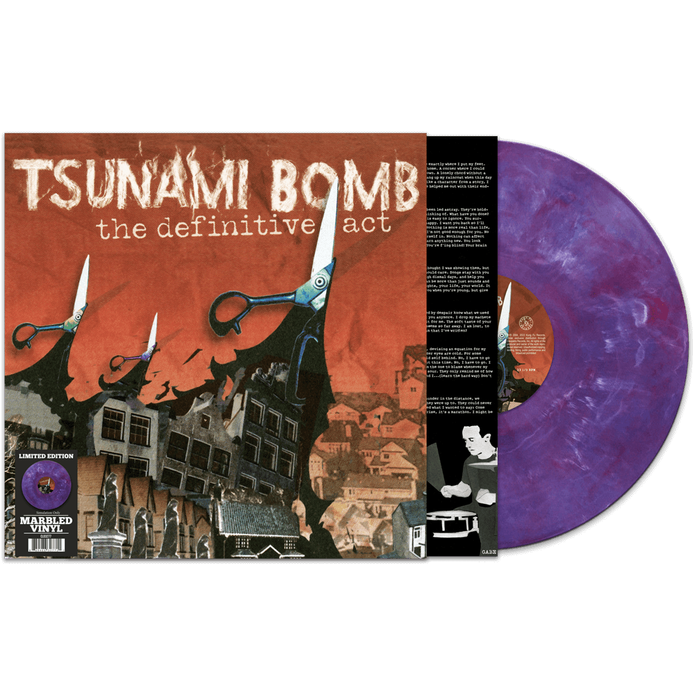 Tsunami Bomb - The Definitive Act (Purple Marble Vinyl)