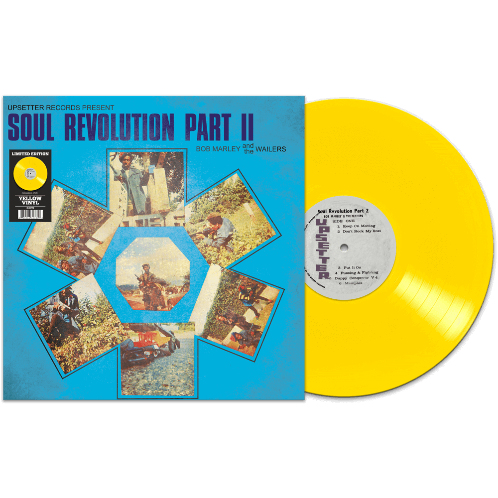 Bob Marley & The Wailers - Soul Revolution Part II (Yellow Vinyl) - Cleopatra Records