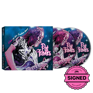 Pat Travers - Live At The Bamboo Room (CD + DVD - Signed by Pat Travers)