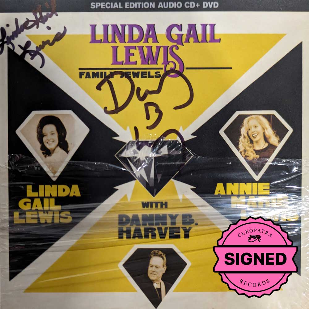 Linda Gail Lewis with Danny B. Harvey, Annie Marie Lewis - Family Jewels (CD + DVD - Signed by Linda Gail Lewis & Danny B. Harvey)