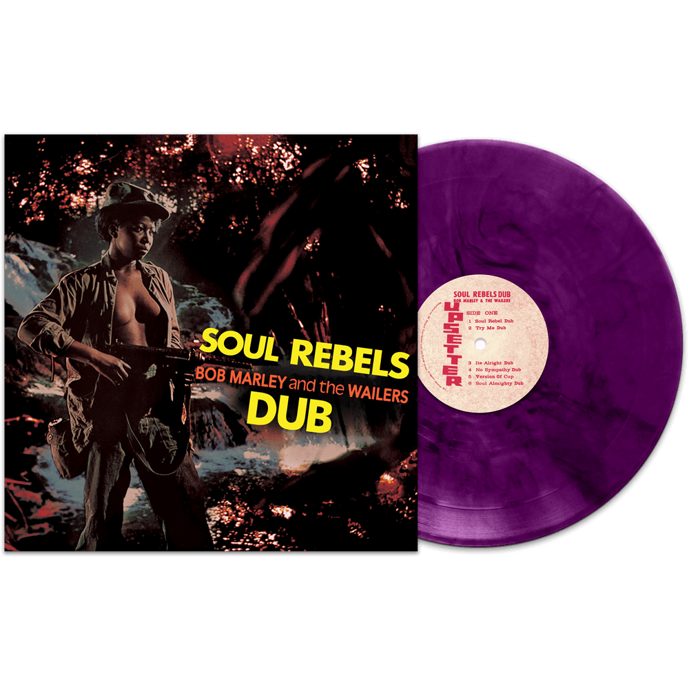 Bob Marley & The Wailers - Soul Rebels Dub (Purple Marble Vinyl) - Cleopatra Records