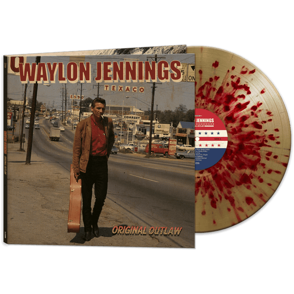 Waylon Jennings - Original Outlaw (Red-Gold Splatter Vinyl