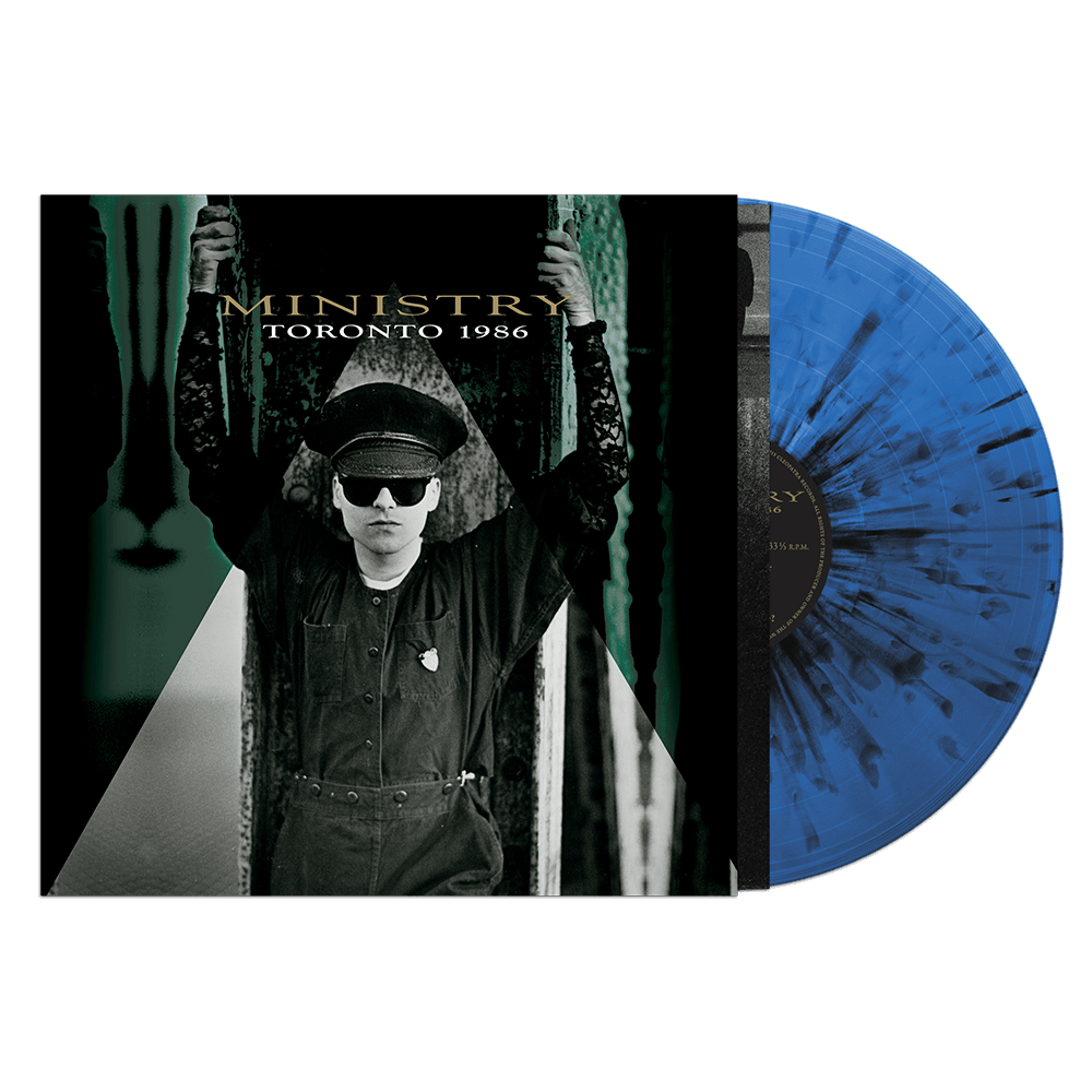 Ministry - Toronto 1986 (Limited Edition Blue-Black Splatter Vinyl) - Cleopatra Records