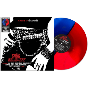 Crüe Believers - a Tribute to Mötley Crüe (Red-Blue Vinyl) - Cleopatra Records