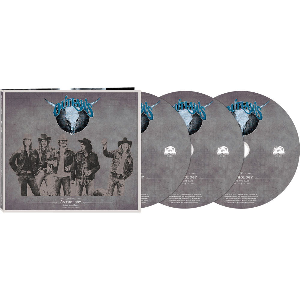 Outlaws - Anthology - Live & Rare (3 CD Digipak)