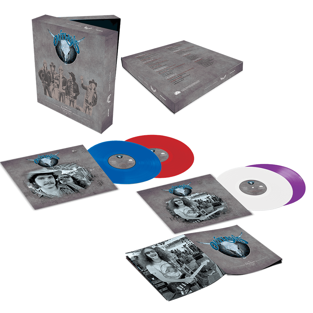 Outlaws - Anthology - Live & Rare (4 - Blue/Red/White/Purple Vinyl)