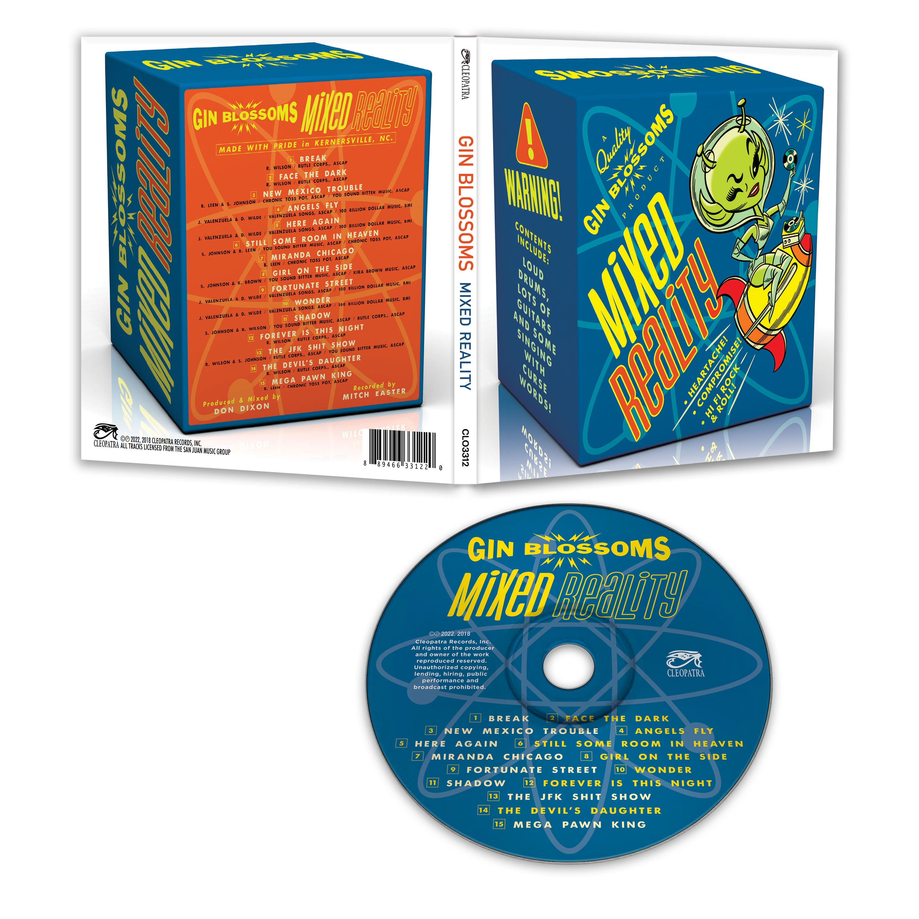 Gin Blossoms - Mixed Reality (CD Digipak) - Cleopatra Records