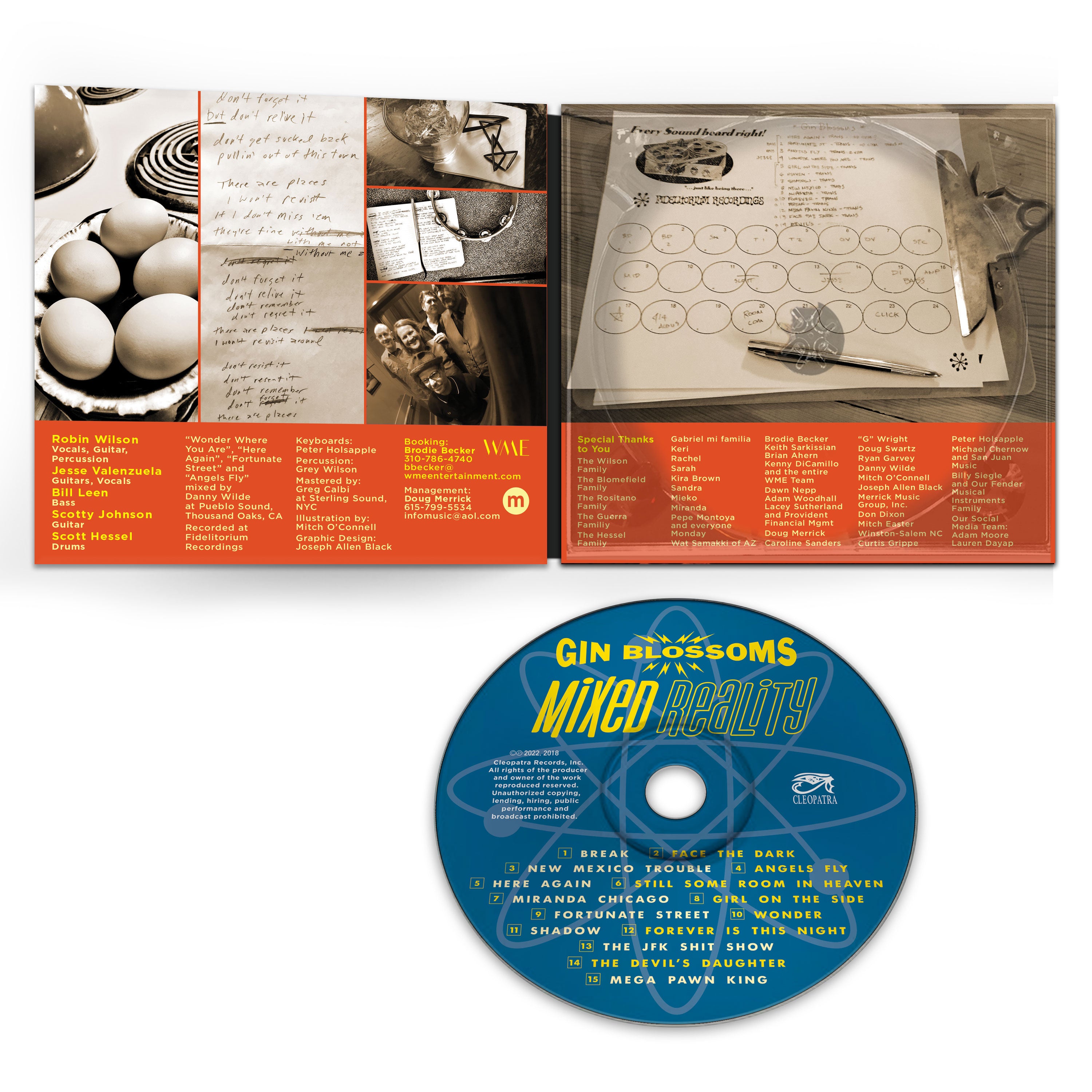 Gin Blossoms - Mixed Reality (CD Digipak) - Cleopatra Records