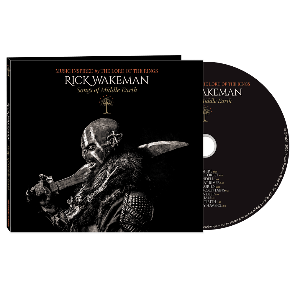 Rick Wakeman - Songs Sof Middle Earth - Music Inspired By The Lord Of The Rings (CD Digipak) - Cleopatra Records