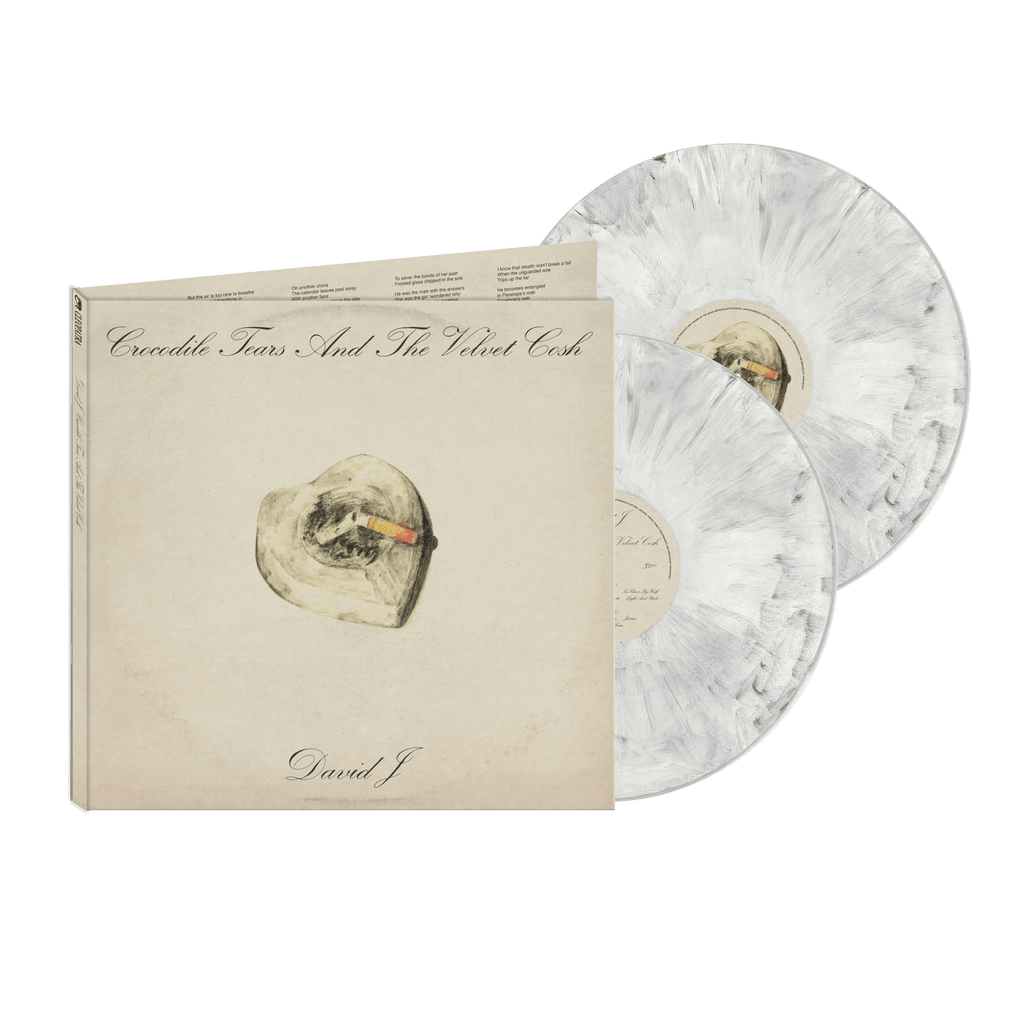 David J - Crocodile Tears And The Velvet Cosh (White Marble Double