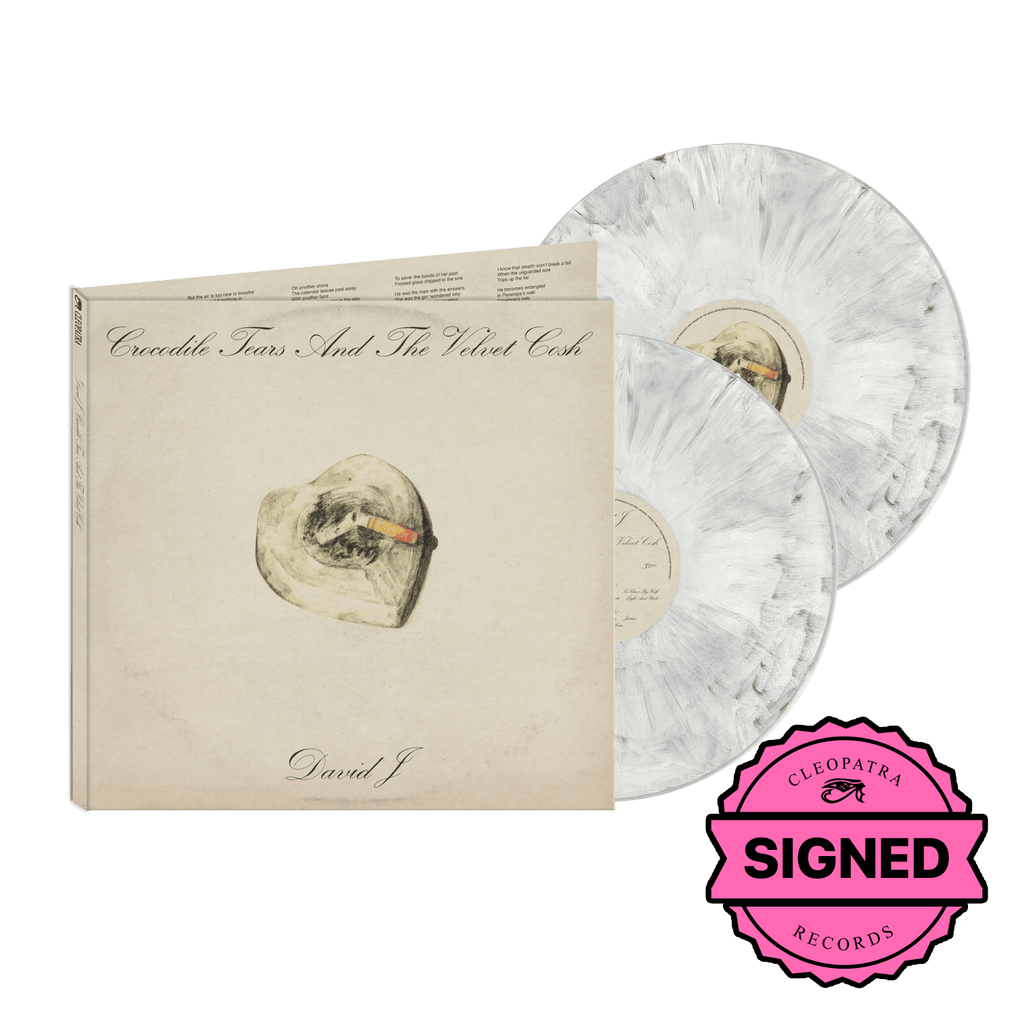 David J - Crocodile Tears And The Velvet Cosh (White Marble Double David J - Crocodile Tears And The Velvet Cosh (White Marble Double