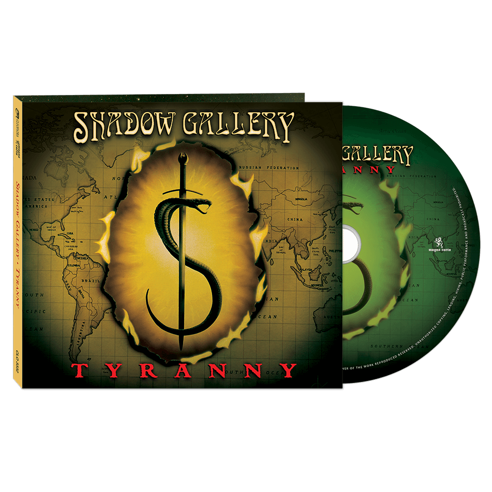 Shadow Gallery - Tyranny (Digipak CD) - Cleopatra Records