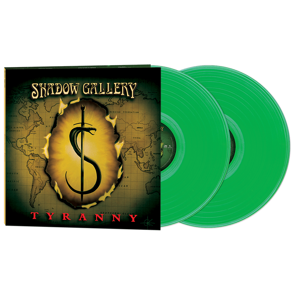 Shadow Gallery - Tyranny  (Double Green Vinyl) - Cleopatra Records