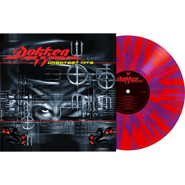 Dokken - Greatest Hits (Red-Purple Splatter Vinyl) - Cleopatra Records
