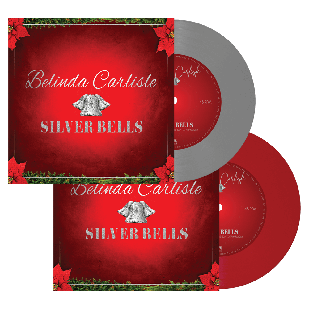 Belinda Carlisle - Silver Bells (Colored 7" Vinyl) - Cleopatra Records