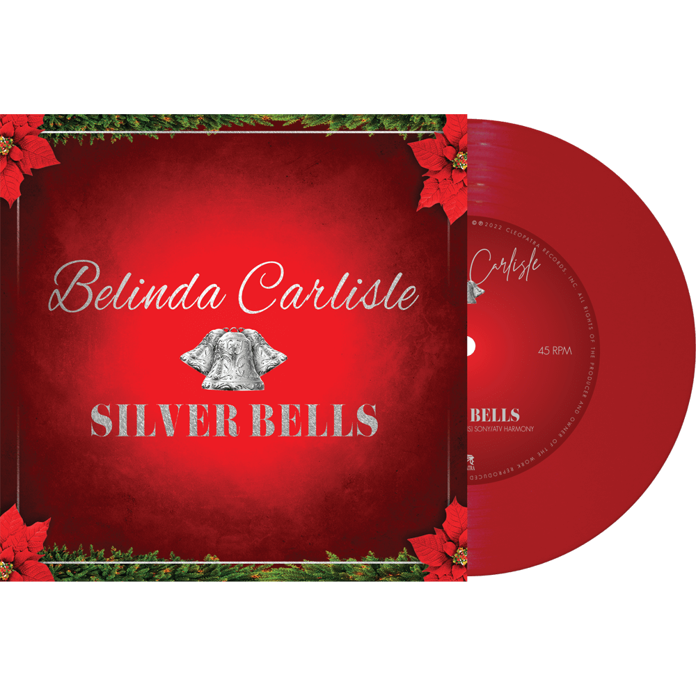 Belinda Carlisle - Silver Bells (Colored 7" Vinyl) - Cleopatra Records