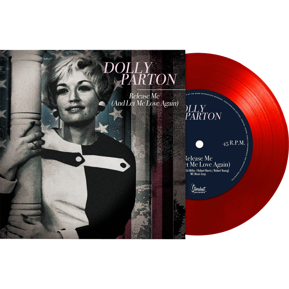 Dolly Parton - Release Me (And Let Me Love Again) (Red 7" Vinyl)