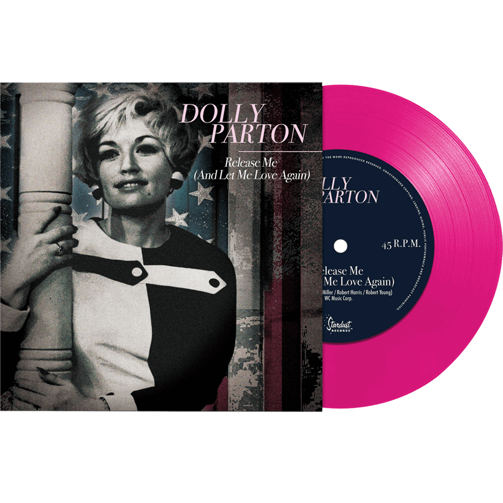 Dolly Parton - Release Me (And Let Me Love Again) (7" Magenta Vinyl) - Cleopatra Records