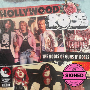 Hollywood Rose - The Roots of Guns N' Roses (Limited Edition Red/White Split Splatter Vinyl - SIGNED)