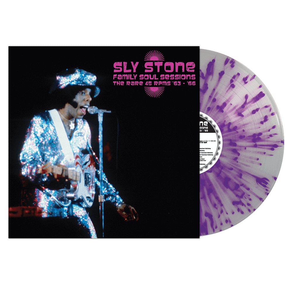 Sly Stone - Family Soul Sessions - The Rare 45 RPMs '63-'66 (Silver/Purple Splatter)