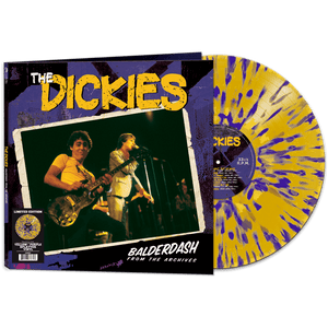 The Dickies - Balderdash: From The Archive (Limited Edition Yellow-Purple Splatter Vinyl) - Cleopatra Records