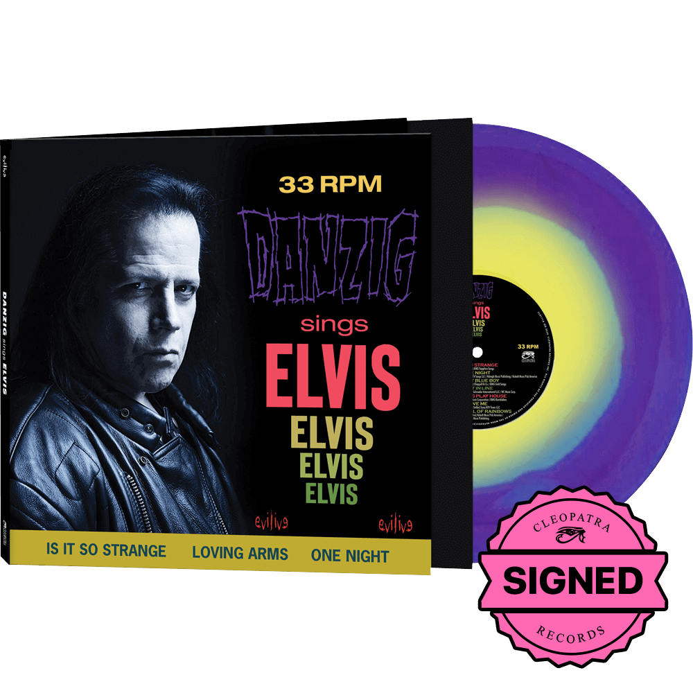 Danzig Sings Elvis (Limited Edition Purple/Yellow Haze Gatefold Vinyl - Signed by Glenn Danzig)