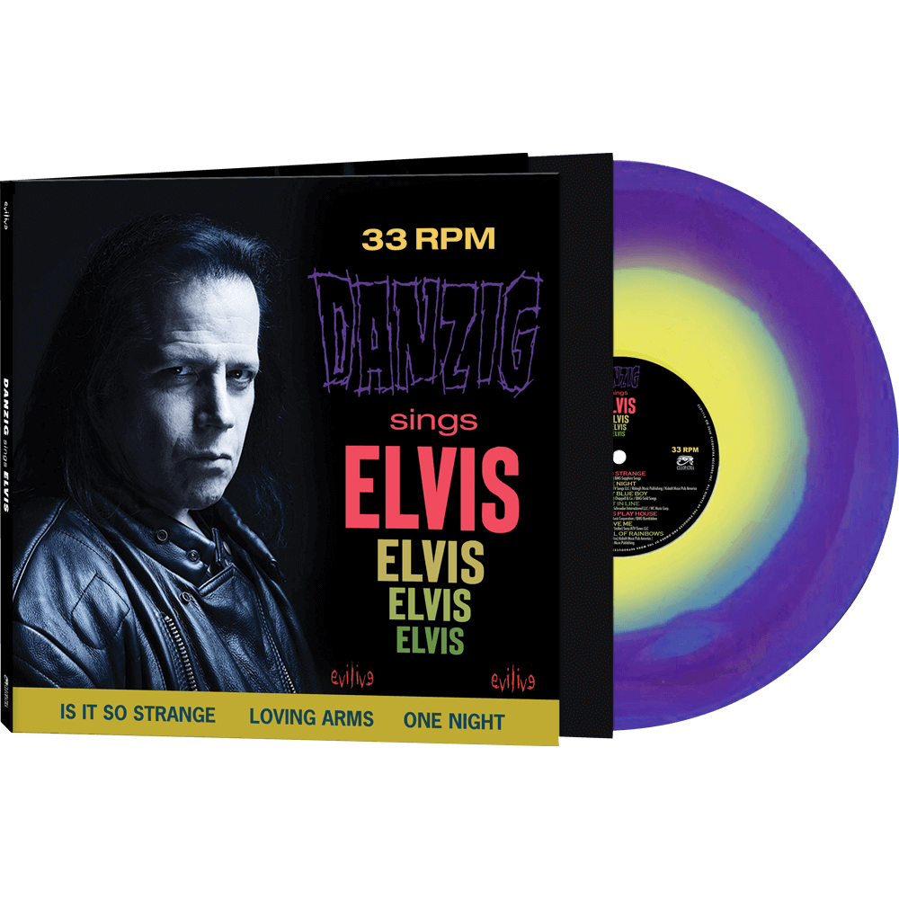 Danzig Sings Elvis (Limited Edition Purple-Yellow Haze Gatefold Vinyl) - Cleopatra Records