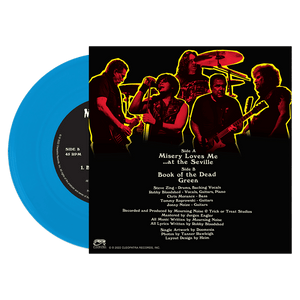 Mourning Noise - At The Seville (7" Blue Vinyl - Signed by Steve Zing) - Cleopatra Records