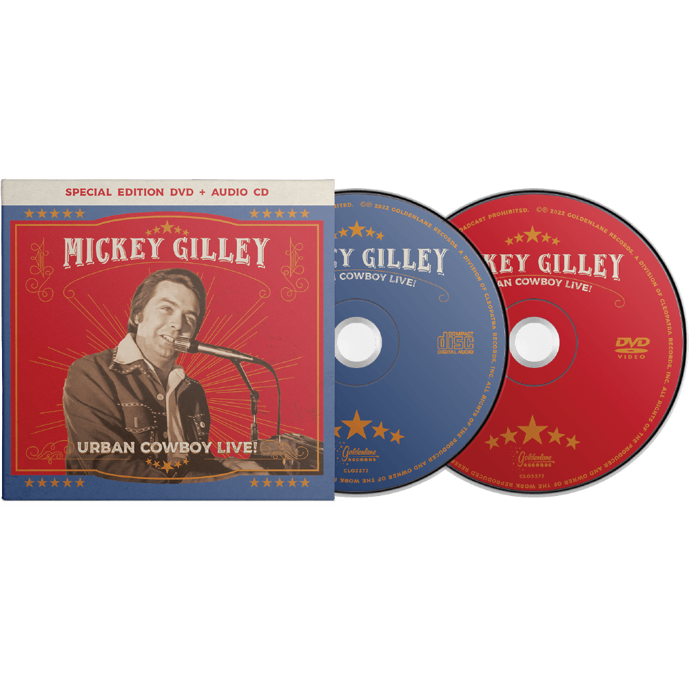Mickey Gilley - Urban Cowboy Live! (DVD + CD)