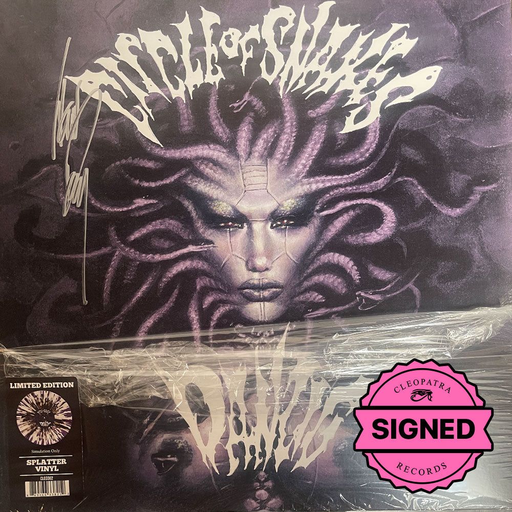 Danzig - Circle Of Snakes (Limited Edition Black/White/Purple Splatter Vinyl -SIGNED)