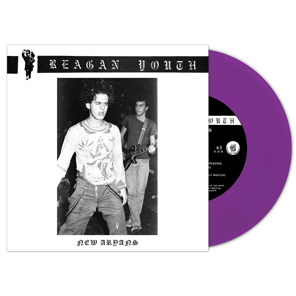 Reagan Youth - New Aryans (Purple 7" Vinyl) - Cleopatra Records