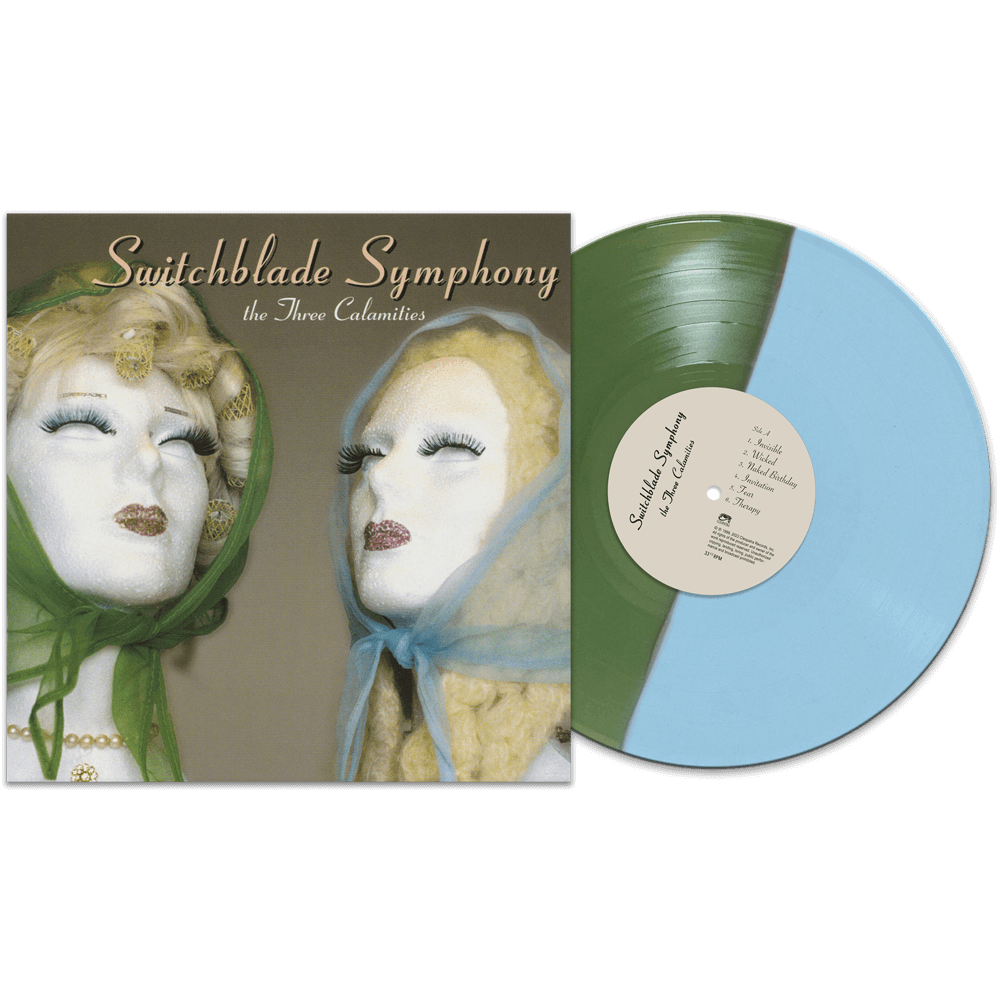 Switchblade Symphony - The Three Calamities (Green-Blue Split Color Vinyl) - Cleopatra Records