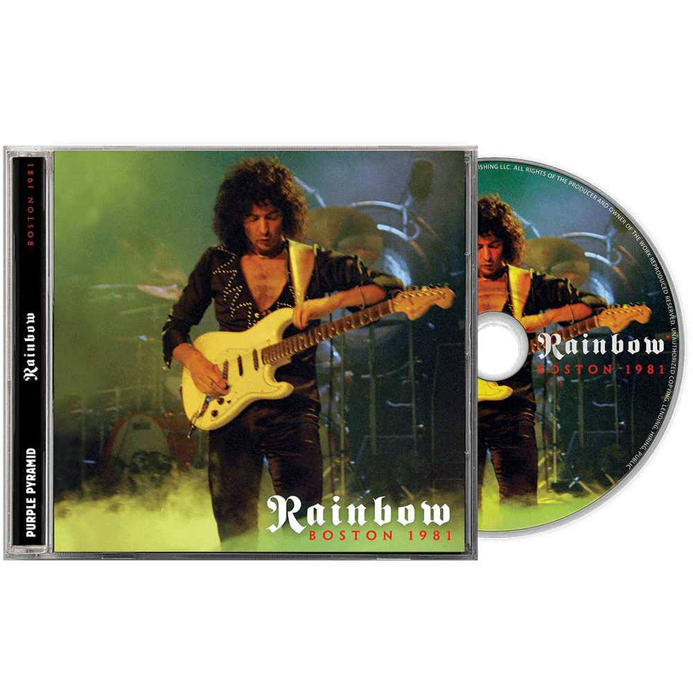 Rainbow - Boston 1981 (CD) - Cleopatra Records