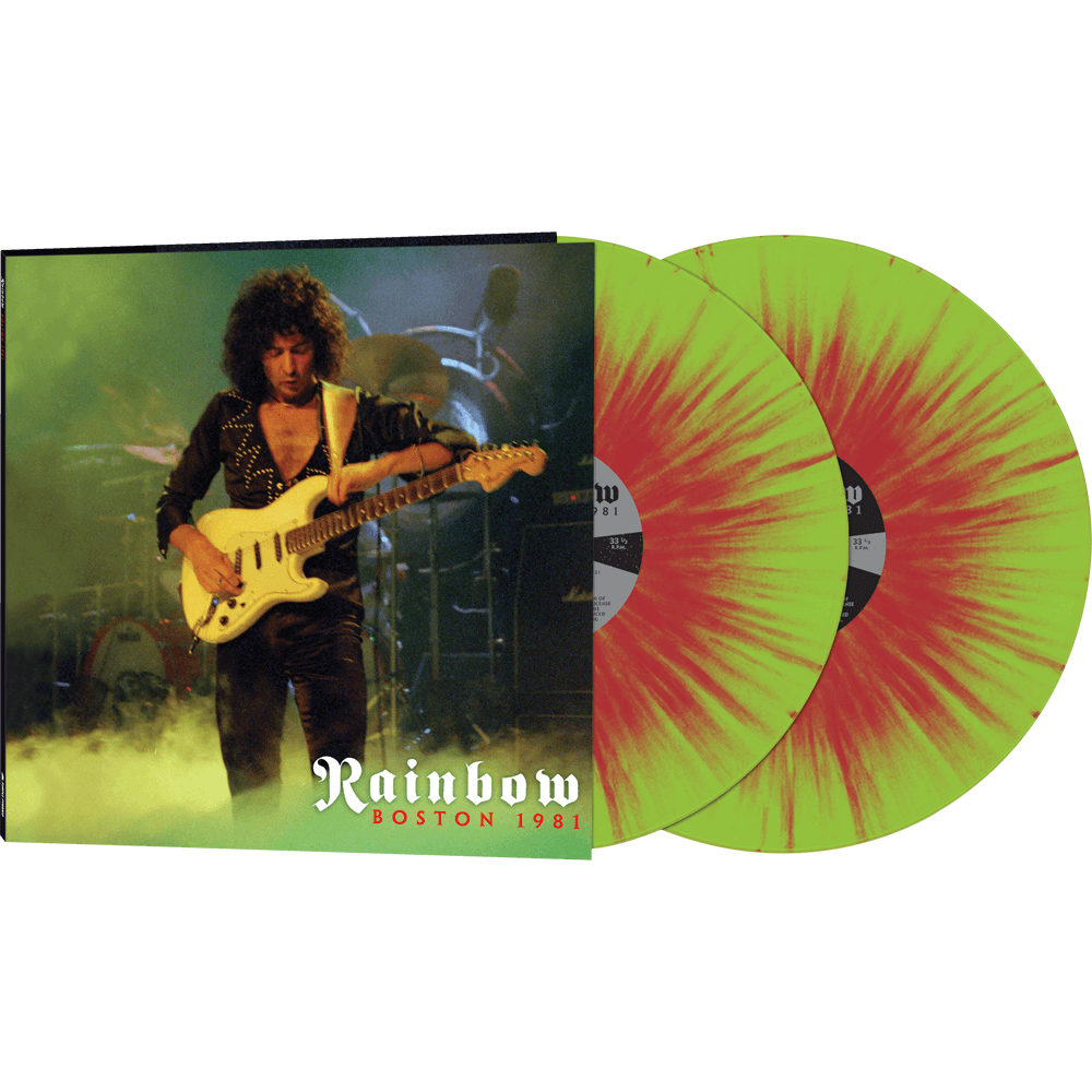 Rainbow - Boston 1981 (Green/Red Splatter Double Vinyl)