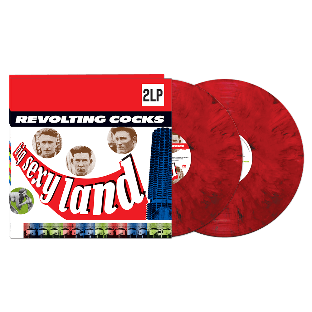 Revolting Cocks - Big Sexy Land (Red Marble Double Vinyl)