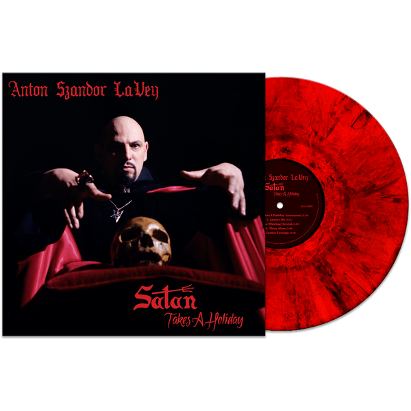 Anton Lavey - Satan Takes A Holiday (Red Marble Vinyl) - Cleopatra Records