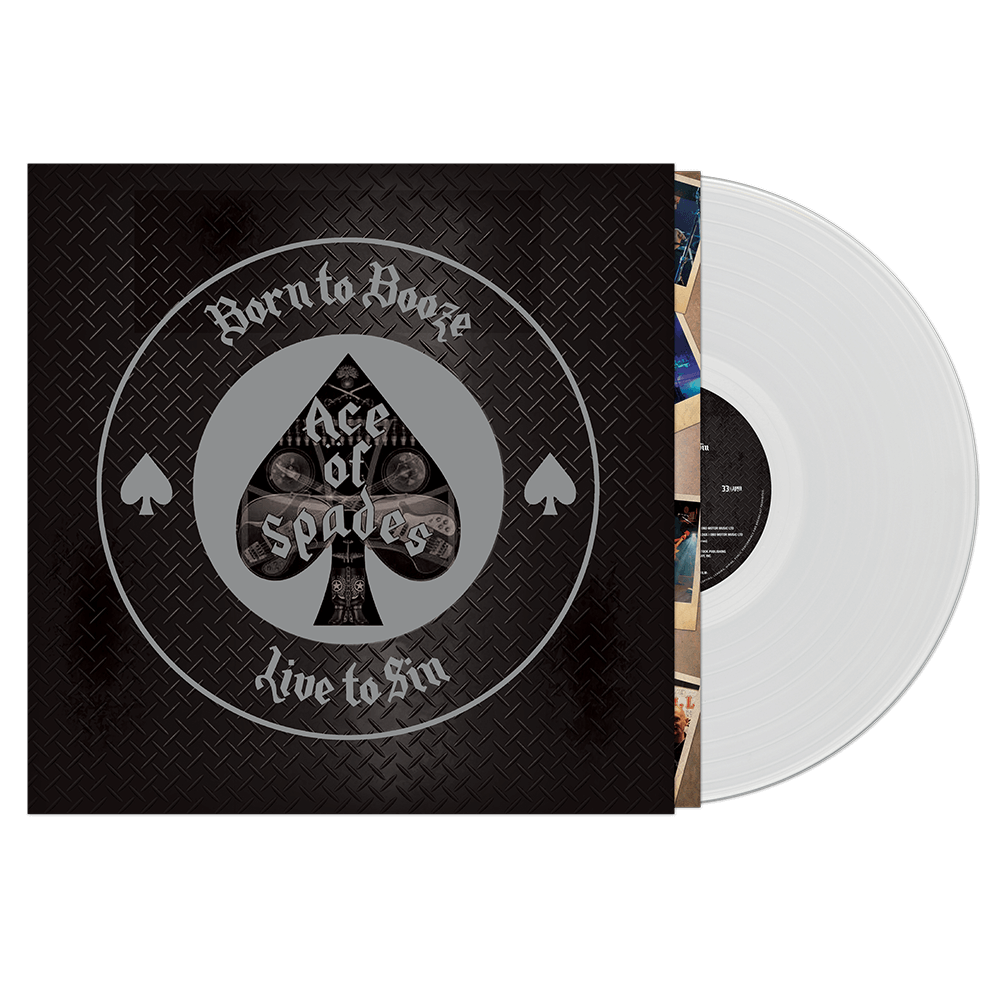 Ace of Spades - Born to Booze, Live to Sin - A Tribute to Motörhead (Clear Vinyl) - Cleopatra Records