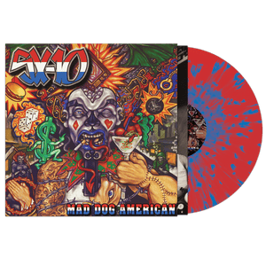 SX-10 - Mad Dog American (Red-Blue Splatter Vinyl) - Cleopatra Records